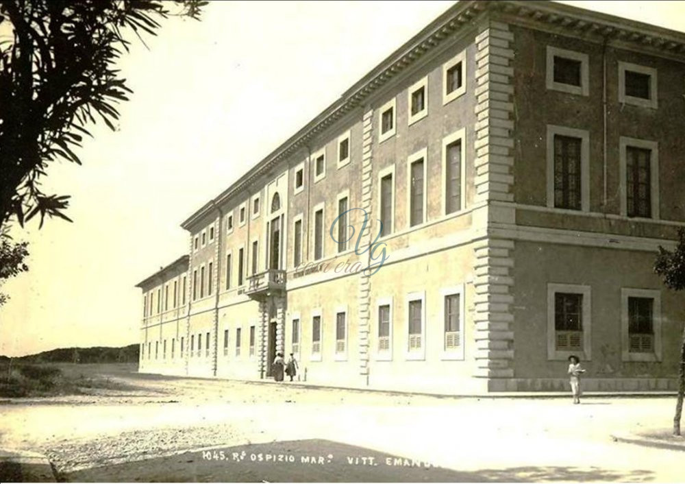 Ospizio Marino Viareggio Anni 1850 - 1900 circa