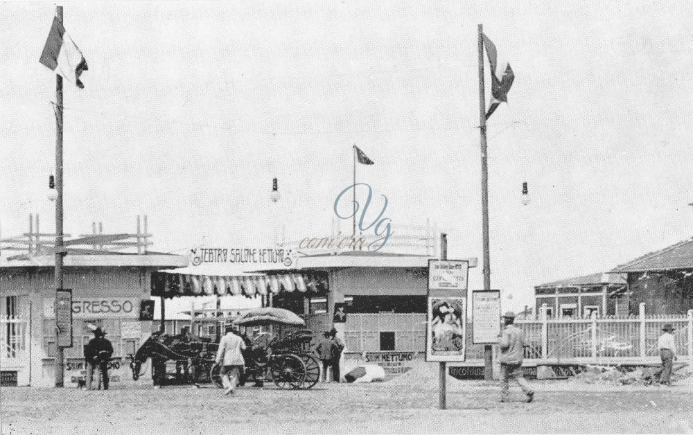 Teatro Salone Nettuno Viareggio Anni 1850 - 1900 circa