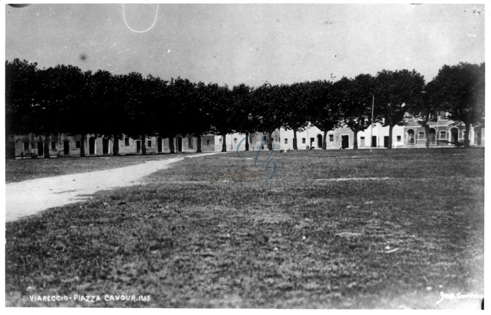 Piazza Cavour Viareggio Anno 1870