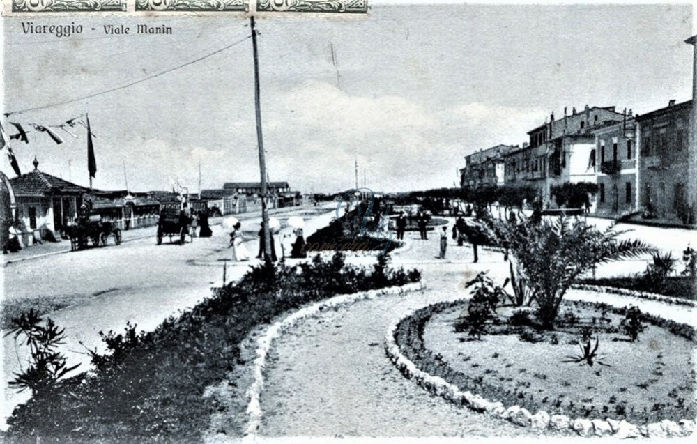 Viale Manin Viareggio Anno 1870