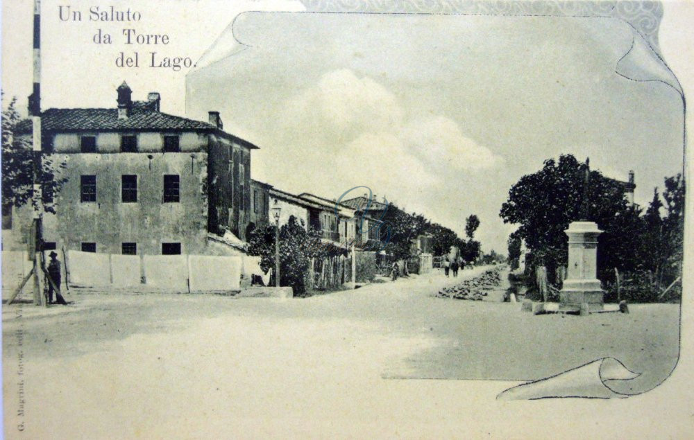 via Aurelia sud Viareggio Anni 1850 - 1900 circa