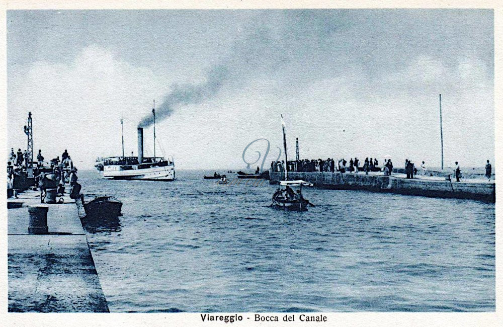 Bocca del Canale Viareggio Anni 1850 - 1900 circa