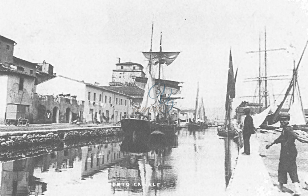 Canale Viareggio Anni 1850 - 1900 circa