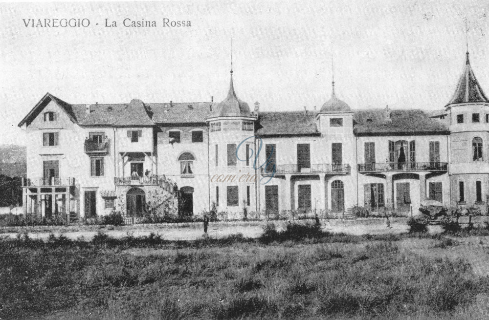 La Casina Rossa Viareggio Anno 1880