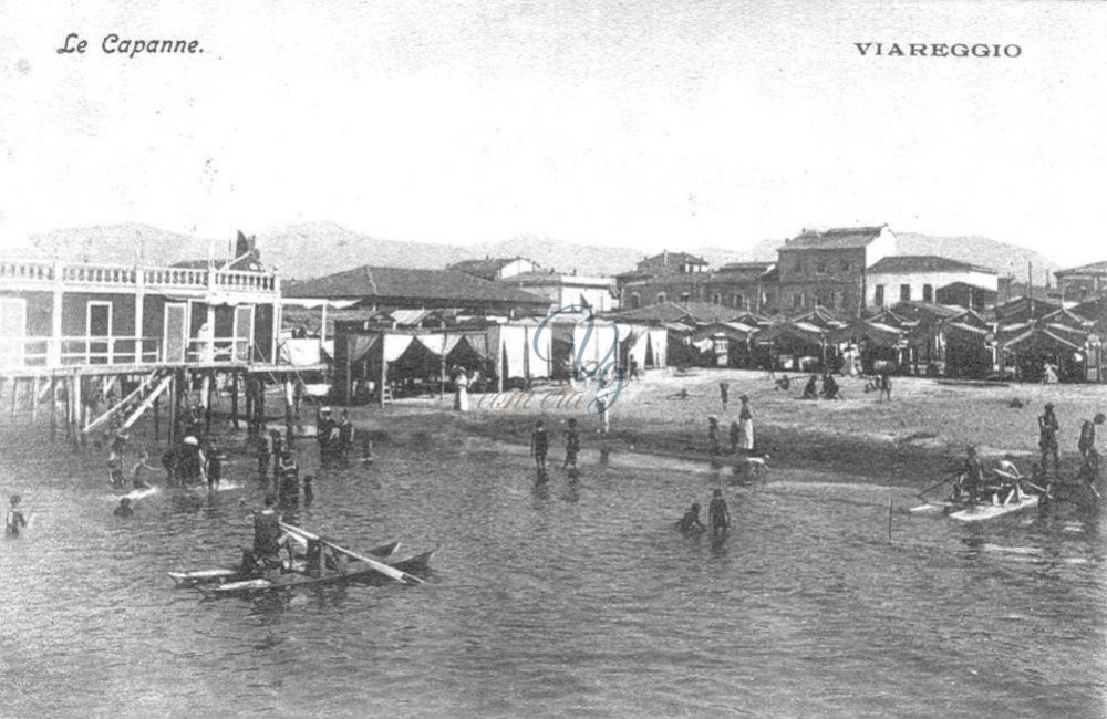 Le Capanne Viareggio Anni 1850 - 1900 circa