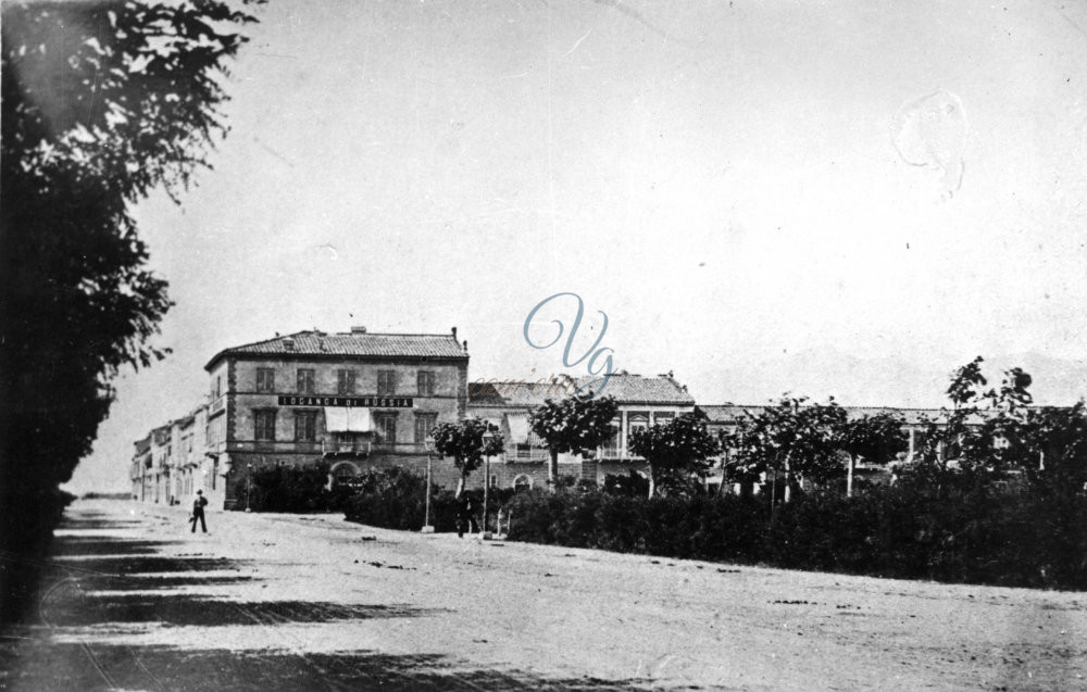 Piazza d’Azeglio Viareggio Anni 1850 - 1900 circa