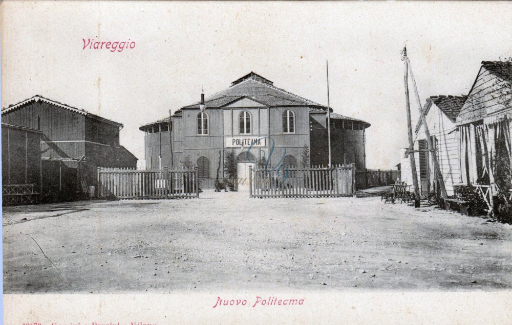 Teatro Politeama Viareggio Anni 1850 - 1900 circa