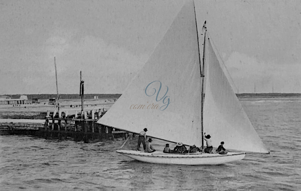 Uscita in mare Viareggio Anni 1850 - 1900 circa