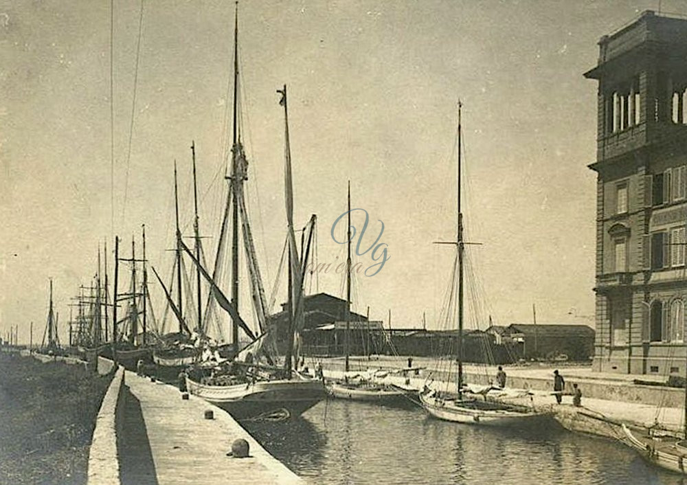 Vele Viareggio Anni 1850 - 1900 circa