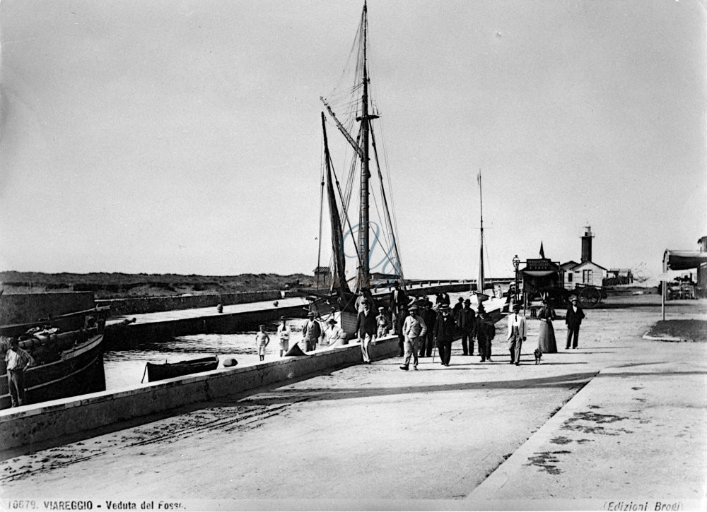 Via Pilo Viareggio Anni 1850 - 1900 circa