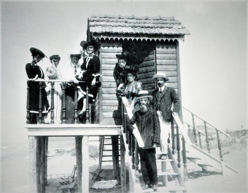 Villeggianti Viareggio Anni 1850 - 1900 circa