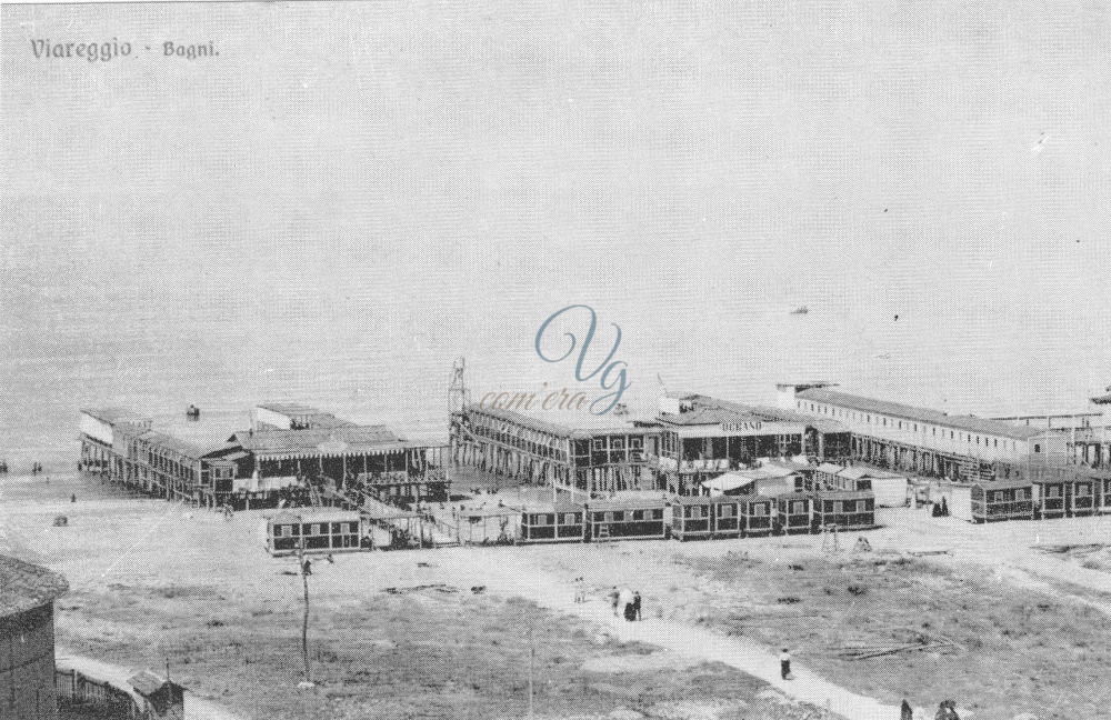 Bagno Dori e Oceano Viareggio Anno 1890