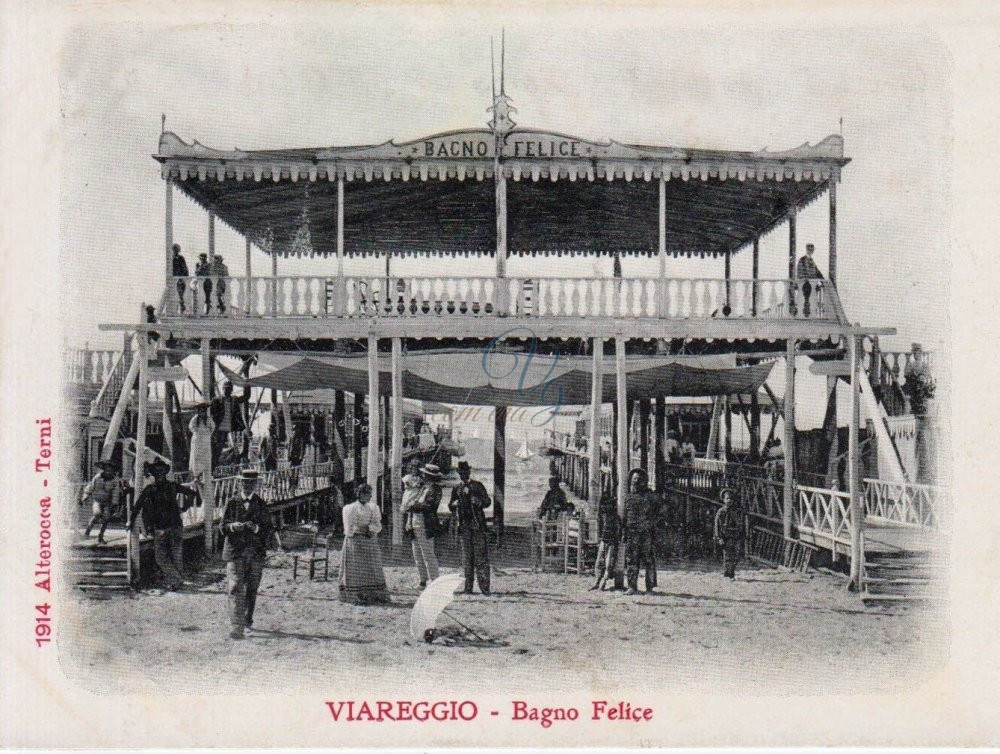 Bagno Felice Viareggio Anno 1890