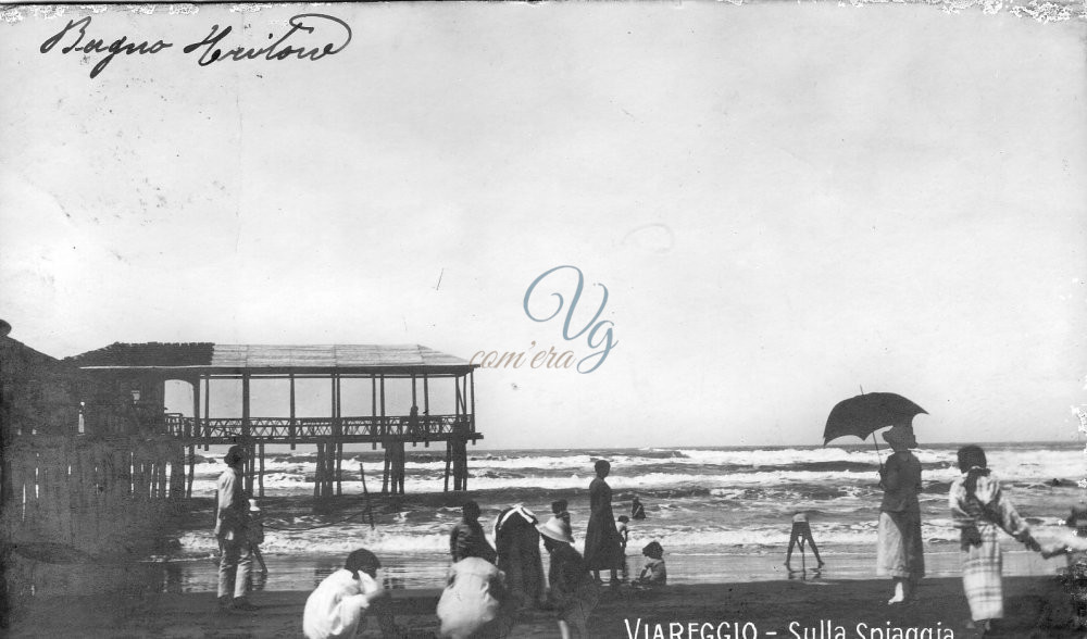 Bagno Tritone Viareggio Anni 1850 - 1900 circa