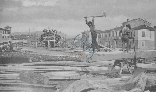 Cantiere Navale Viareggio Anno 1890