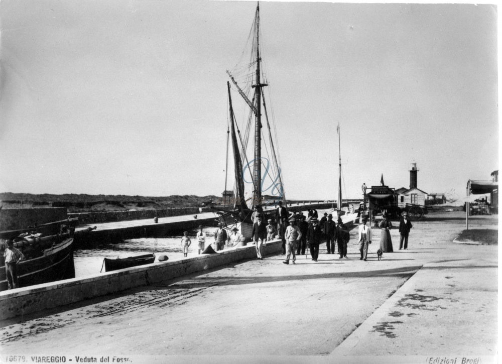 Lungomolo Viareggio Anno 1890