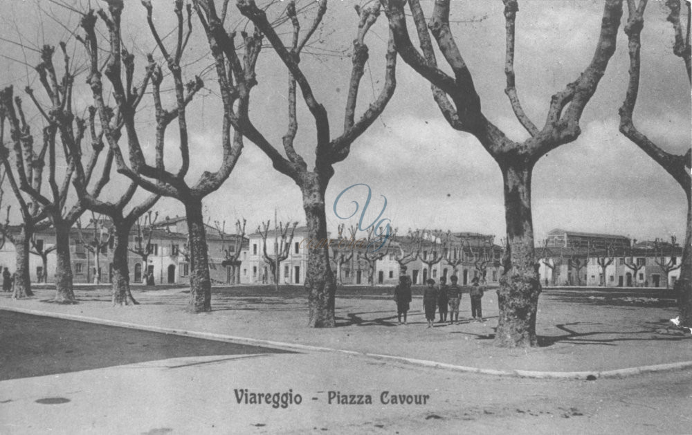 Piazza Cavour Viareggio Anno 1890