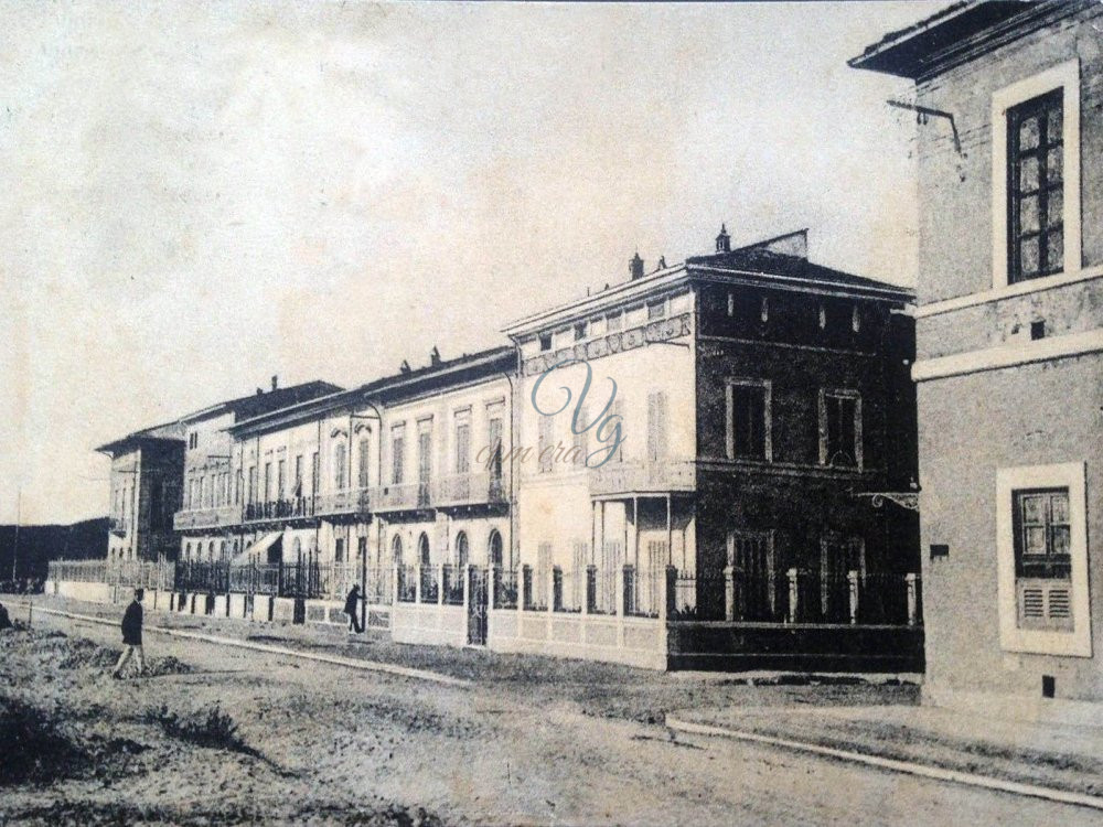 Via Buonarroti Viareggio Anni 1850 - 1900 circa