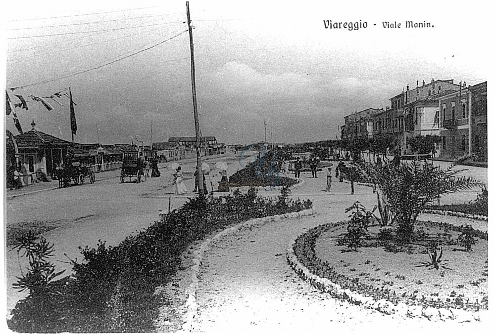 Viale Manin Viareggio Anno 1890