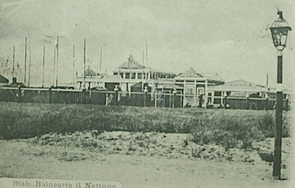 Stabilimento balneario nettuno Viareggio Anni 1850 - 1900 circa