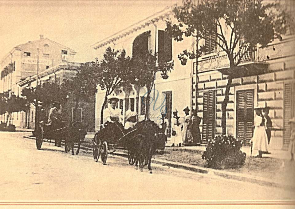 Via Ugo Foscolo Viareggio Anno 1895