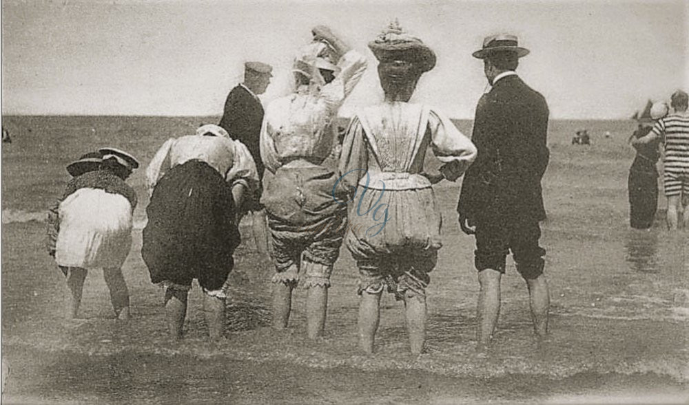 Bagnanti Viareggio Anno 1900