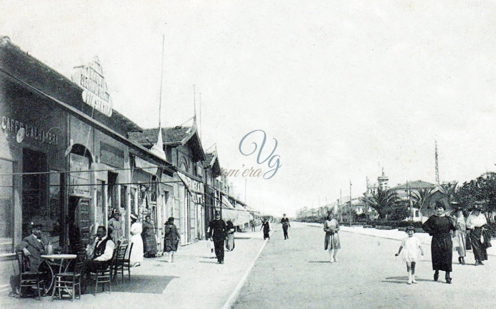 Caffè Alhambra Viareggio Anno 1900