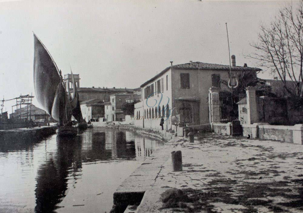 Canale Burlamacca Viareggio Anno 1900