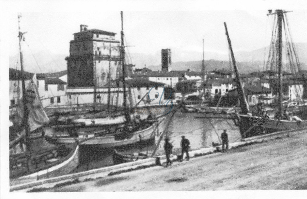 Darsena Lucca Viareggio Anno 1900