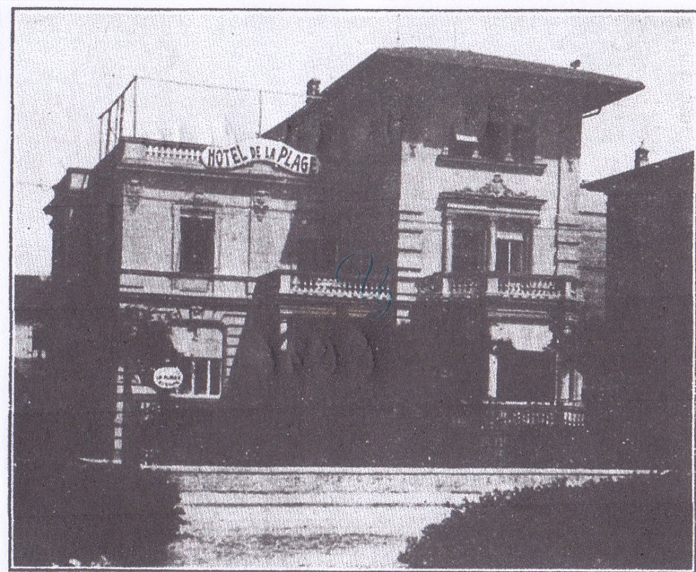 Hotel De La Plage Viareggio Anno 1900