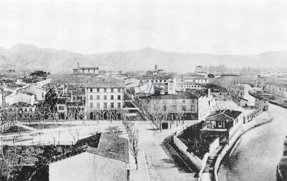 Piazza Garibaldi Viareggio Anno 1900