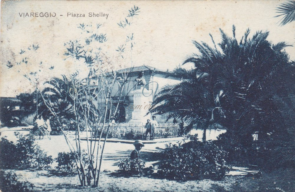 Piazza Shelley Viareggio Anno 1900