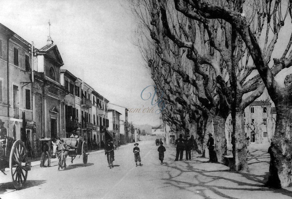 via Garibaldi Viareggio Anno 1900