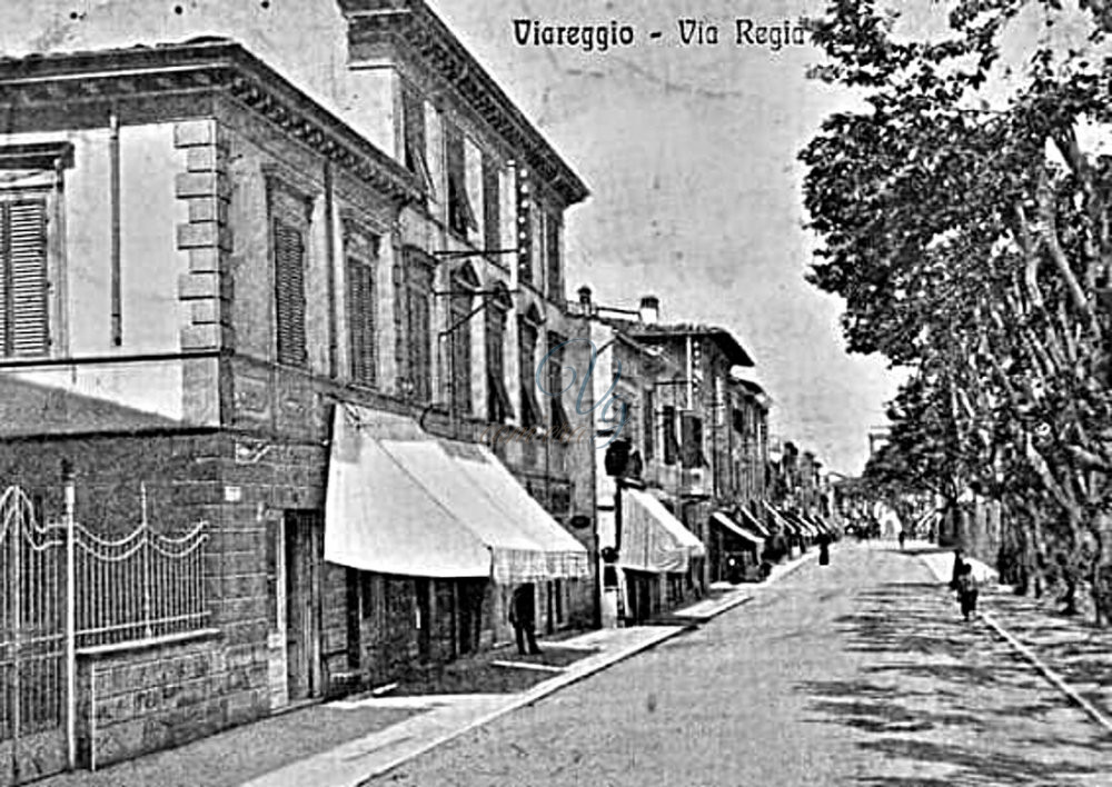 via Regia Viareggio Anno 1900
