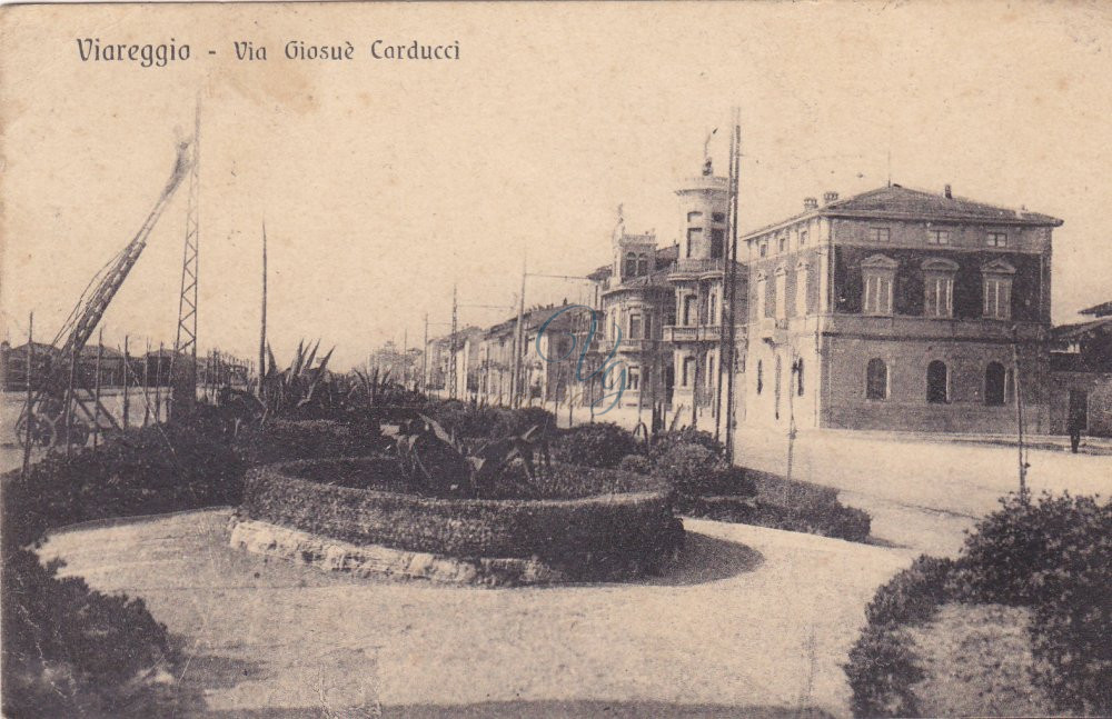 viale Carducci Viareggio Anno 1900