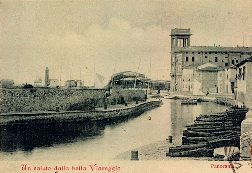 Canale Burlamacca Viareggio Anno 1901