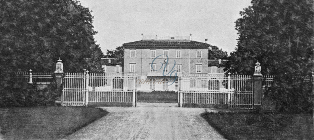 Regia villa dei Borboni Viareggio Anno 1901