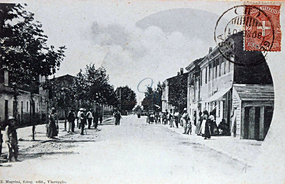 Via Marconi Viareggio Anno 1901