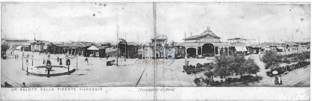 Passeggiata Viareggio Anno 1902