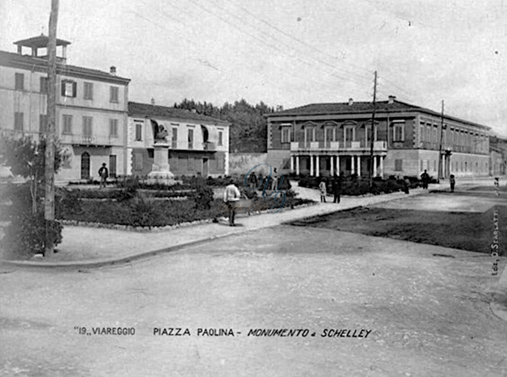 Piazza Paolina Viareggio Anno 1902