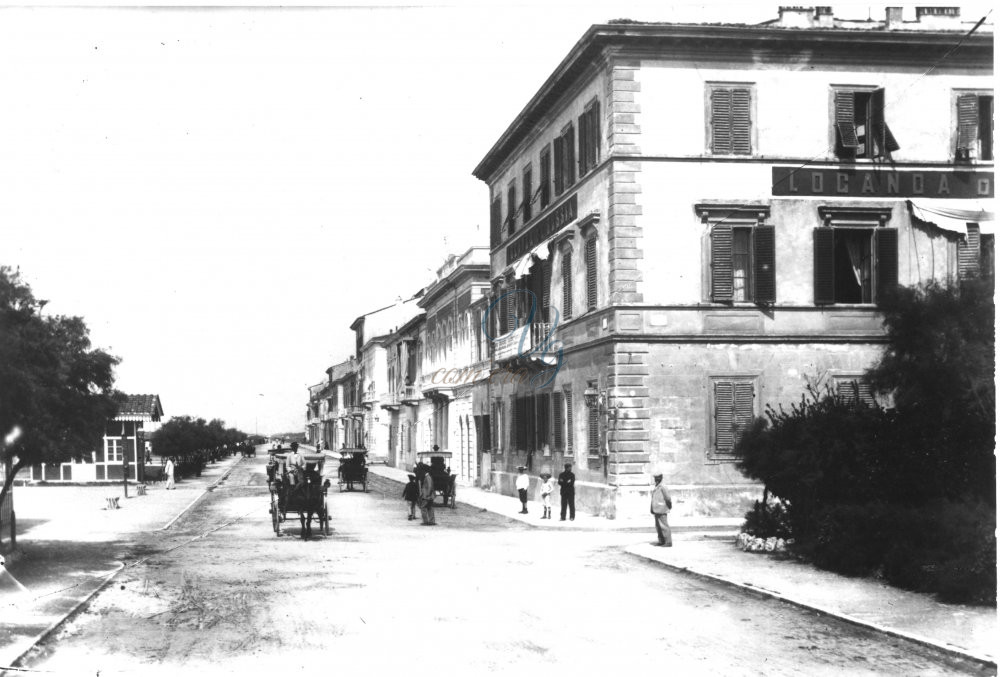 viale Manin Viareggio Anno 1902