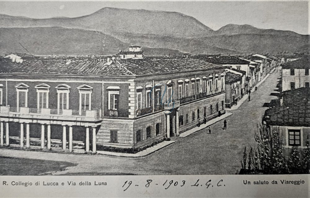 Regio collegio di Lucca Viareggio Anno 1903