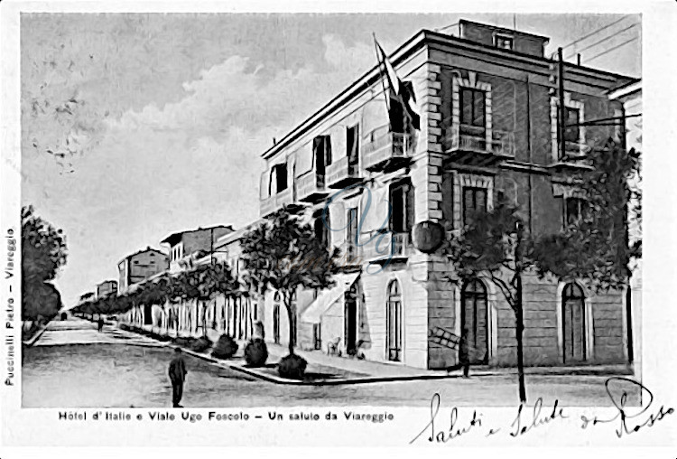 Hotel d’Italie Viareggio Anno 1904