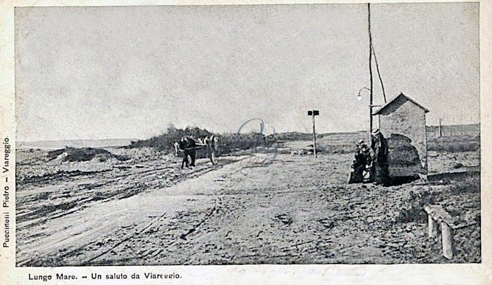 Lungomare Viareggio Anno 1904