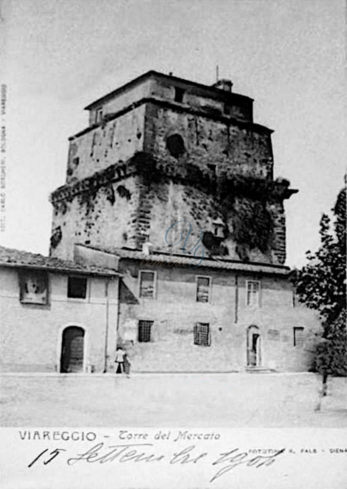 Torre del Mercato Viareggio Anno 1904