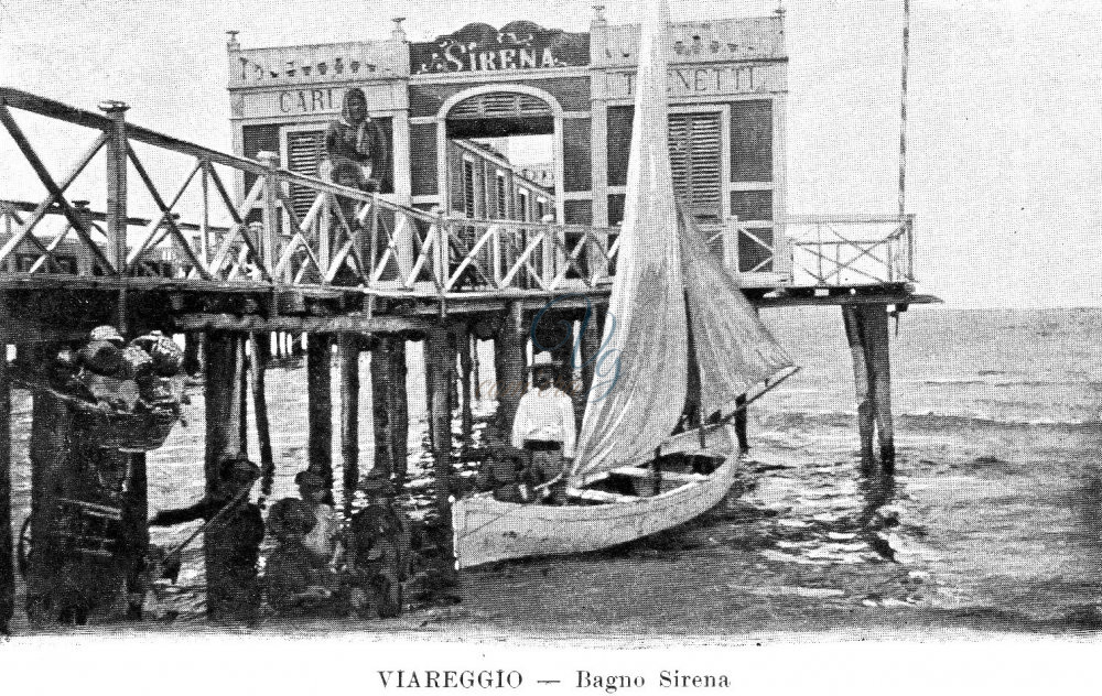 Bagno Sirena Viareggio Anno 1905