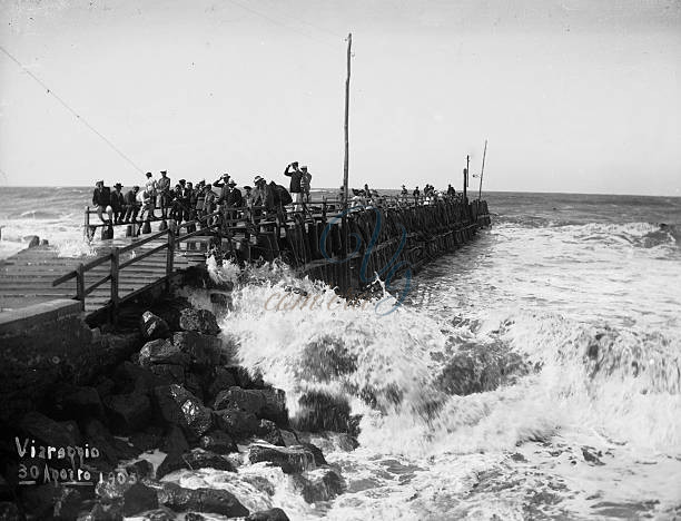 Colpo di Mare Viareggio Anno 1905
