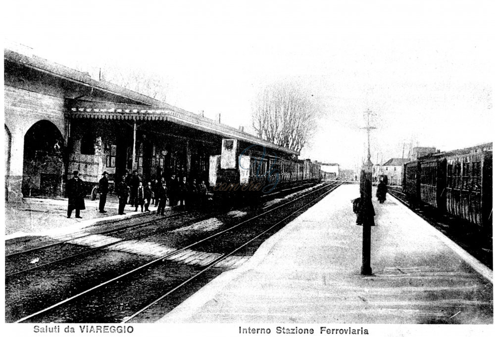 Stazione vecchia Viareggio Anno 1905