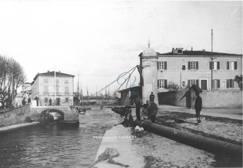 Ponte della Caserma Viareggio Anno 1907