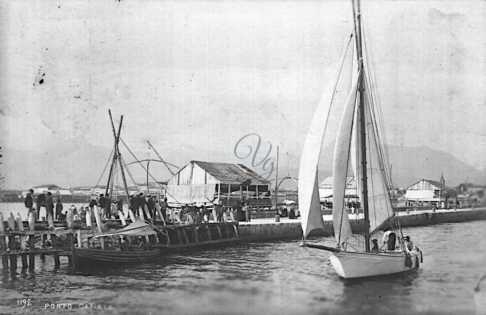 Uscita dal porto Viareggio Anno 1907